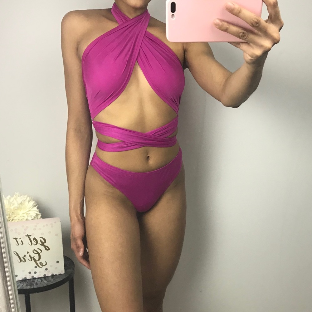 🎃 Million Ways Multi (Pink)2Piece Bikini - Picture 7 of 7